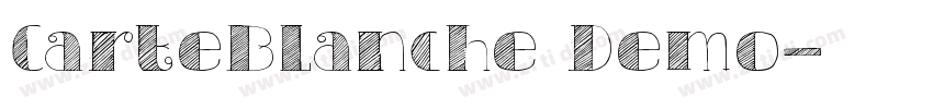 CarteBlanche Demo字体转换